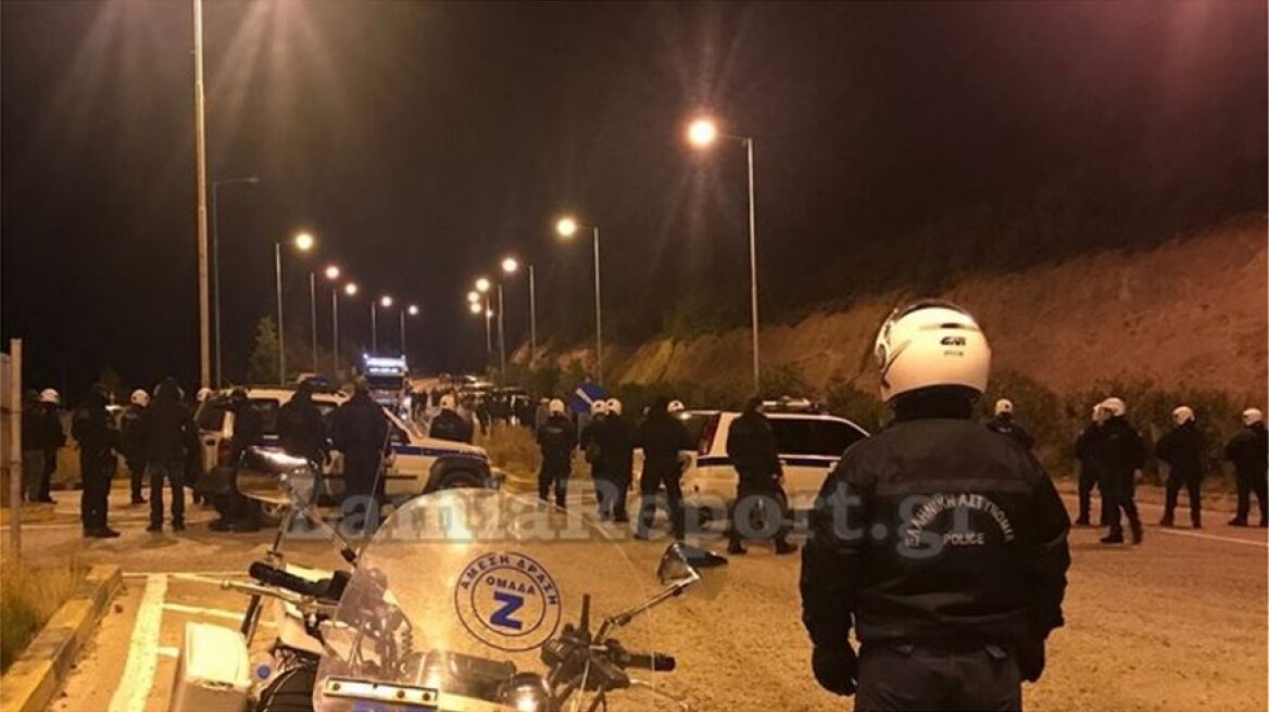 Τέσσερις συλλήψεις για τα επεισόδια στη Λαμία