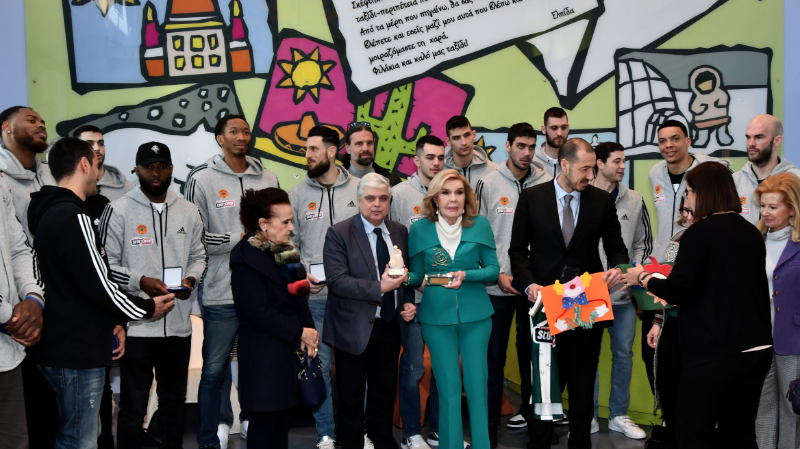 Η ΚΑΕ Παναθηναϊκός στο πλευρό των παιδιών της Ελπίδας