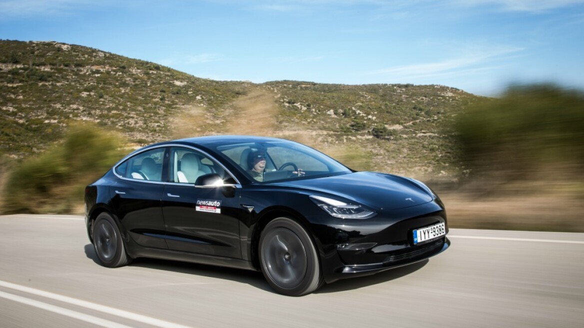 Οδηγούμε στην Ελλάδα το Tesla Model 3 