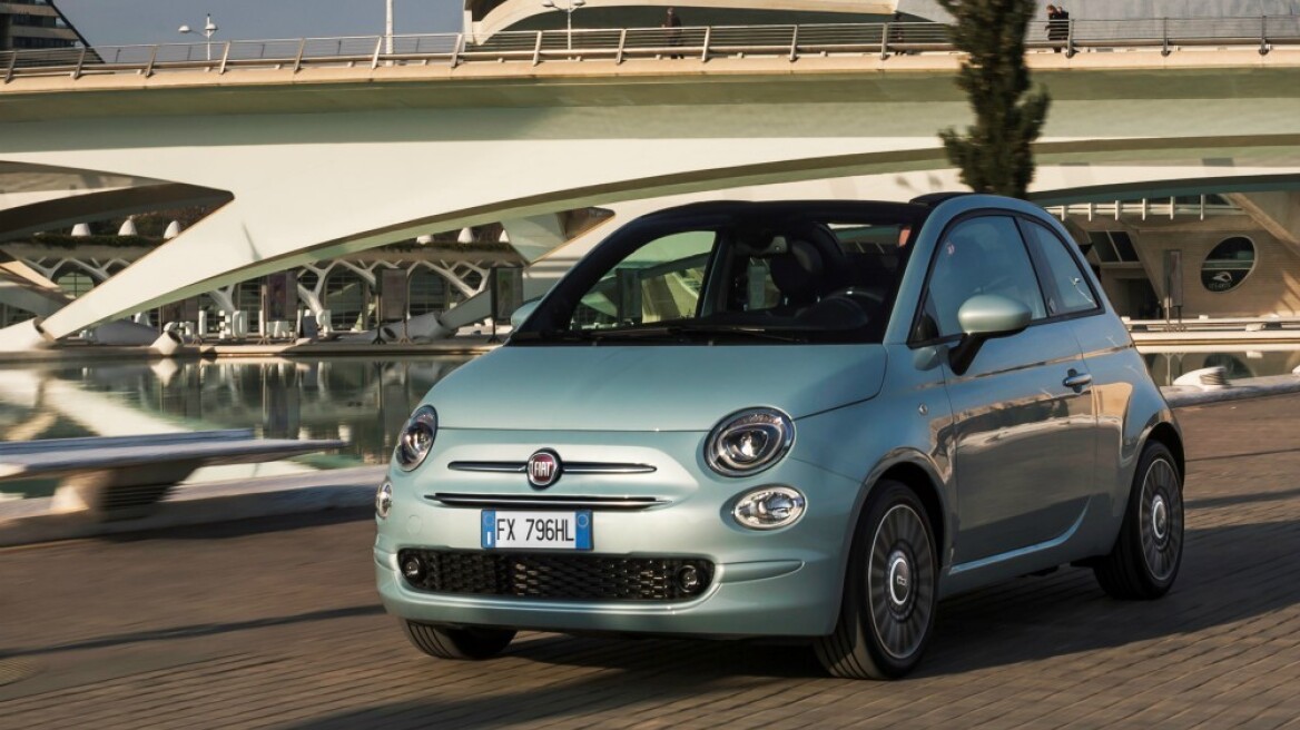 Ηρθε Ελλάδα το υβριδικό 500ράκι της Fiat - Πόσο κοστίζει;