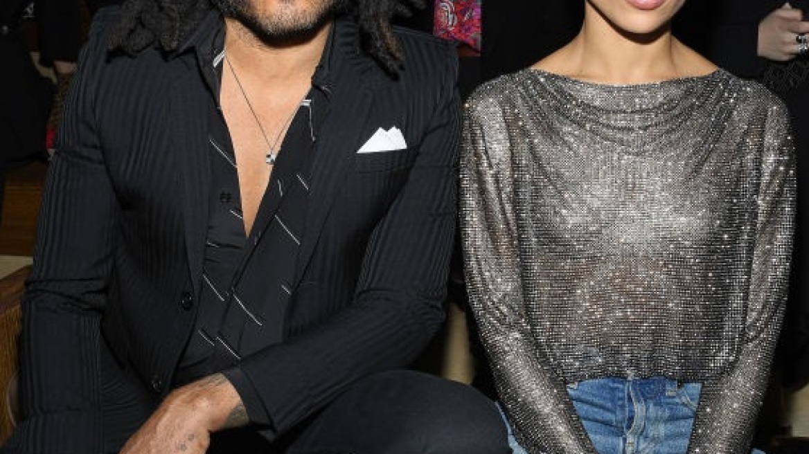 Η Zoë και ο Lenny Kravitz είναι το πιο cool ντουέτο στην εβδομάδα μόδας του Παρισιού