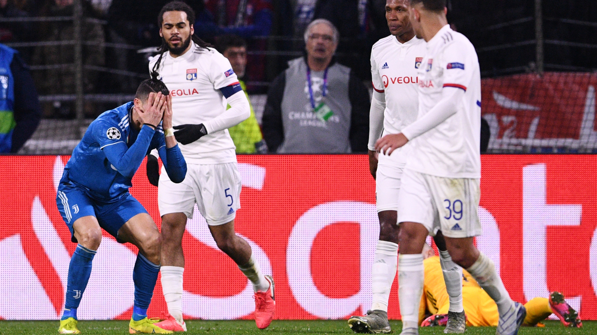 Champions League, Λιόν-Γιουβέντους 1-0: Με την πλάτη στον τοίχο η «Μεγάλη Κυρία» - Δείτε το γκολ