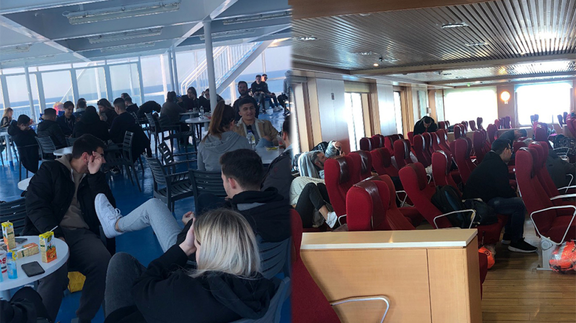 Κορωνοϊός - Καραντίνα στο Blue Star Μύκονος: «Ζούμε μεγάλη αγωνία» λένε οι επιβάτες 