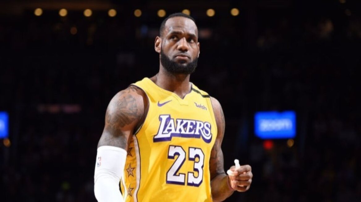 NBA - ΛεΜπρόν: Θα είμαι Laker για την υπόλοιπη ζωή μου