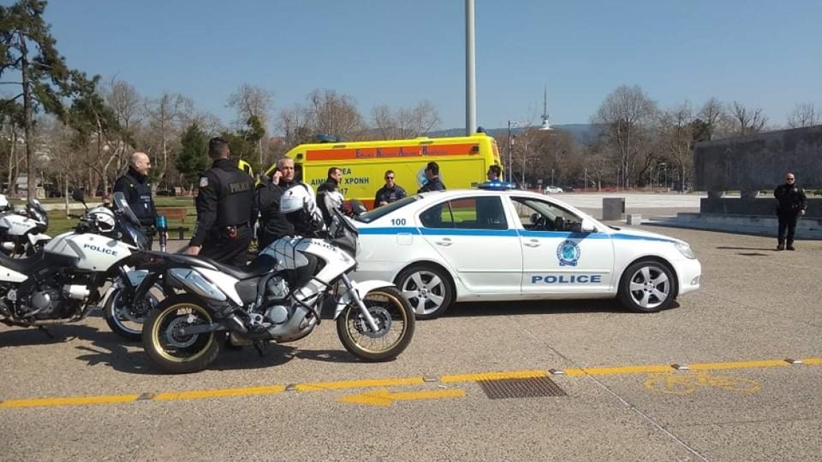 Κορωνοϊός: Μεγάλες αστυνομικές δυνάμεις στη Θεσσαλονίκη - Συμμορφώνονται επιτέλους οι πολίτες