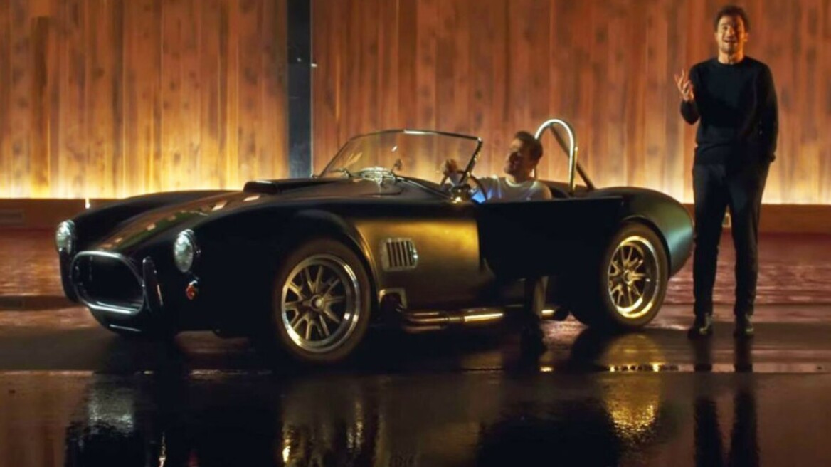 Ο Νίκος Βέρτης και η Shelby Cobra (+video)