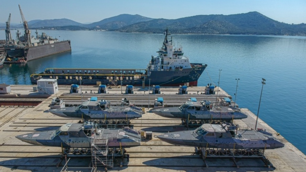Αμερικανικά σκάφη ανορθόδοξου πολέμου παρέλαβε το Πολεμικό Ναυτικό