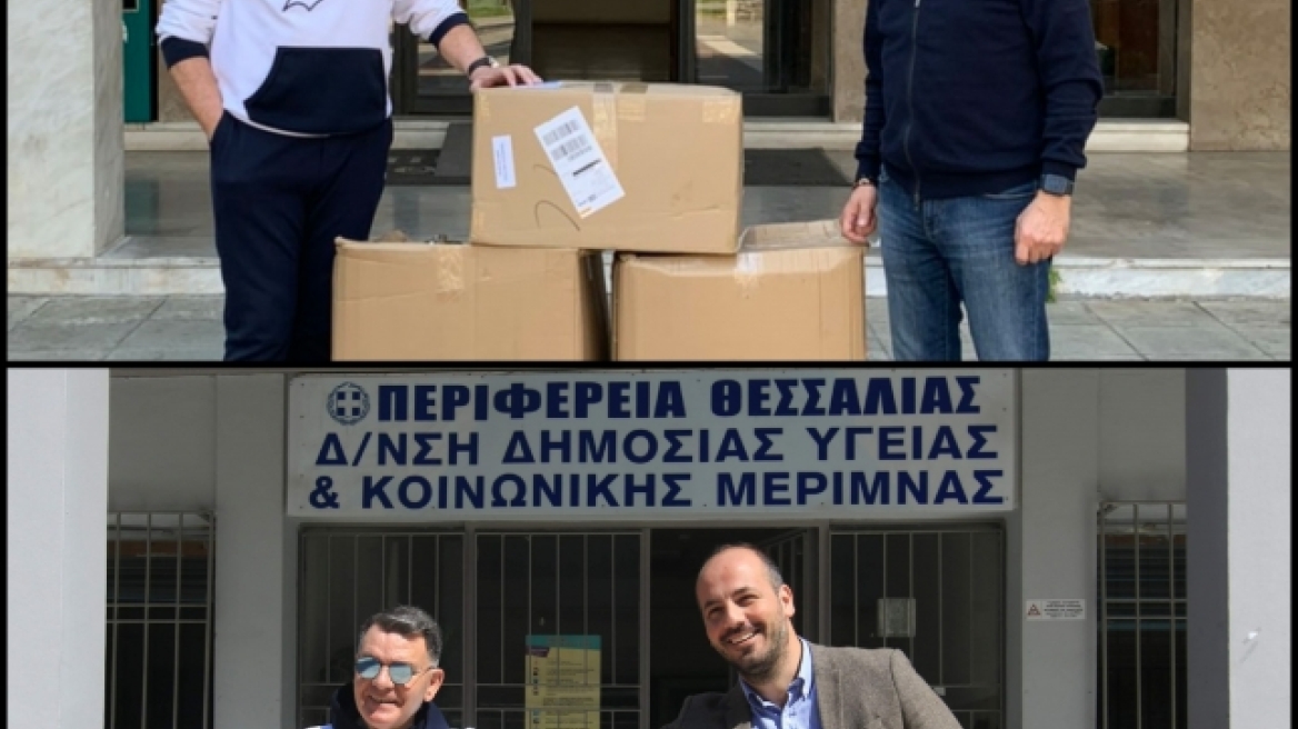 Κορωνοϊός: Η ΠΑΕ ΑΕΛ έδωσε 10.000 μάσκες για τους Ρομά