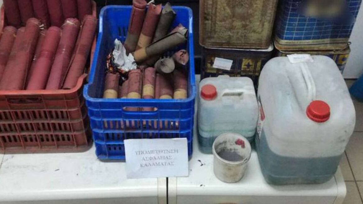 Καλαμάτα: Ετοίμαζαν σαϊτοπόλεμο στην Καλαμάτα παρά την απαγόρευση 