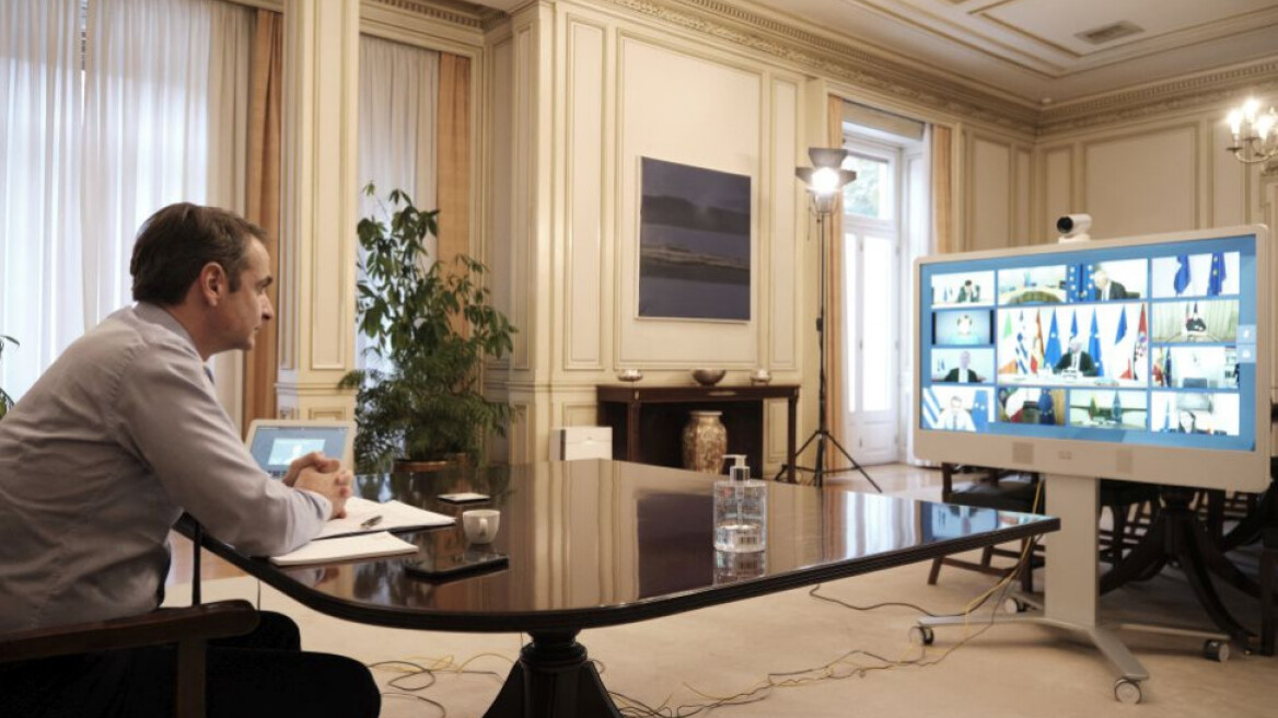Μητσοτάκης στη Σύνοδο Κορυφής: Οσο νωρίτερα συμφωνήσουμε για το πιστοποιητικό εμβολιασμού, τόσο το καλύτερο
