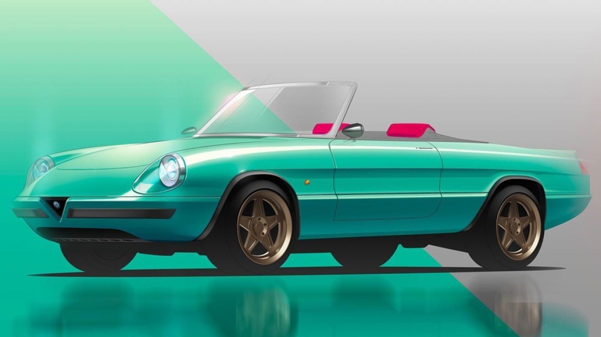 H κλασική Alfa Romeo Spider γίνεται ηλεκτρική
