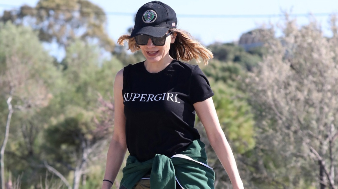 Το outfit που επέλεξε η Δέσποινα Βανδή για το τρέξιμο