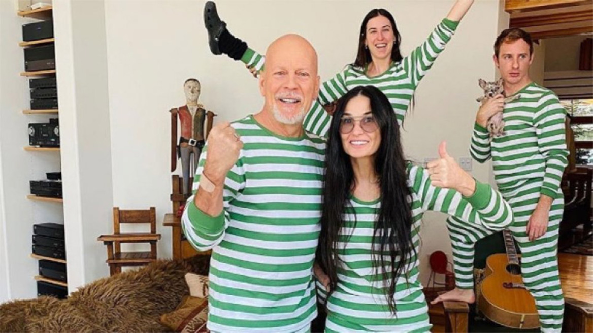 Ο λόγος που ο Μπρους Γουίλις είναι σε καραντίνα με την Ντέμι Μουρ και όχι με τη γυναίκα του! 