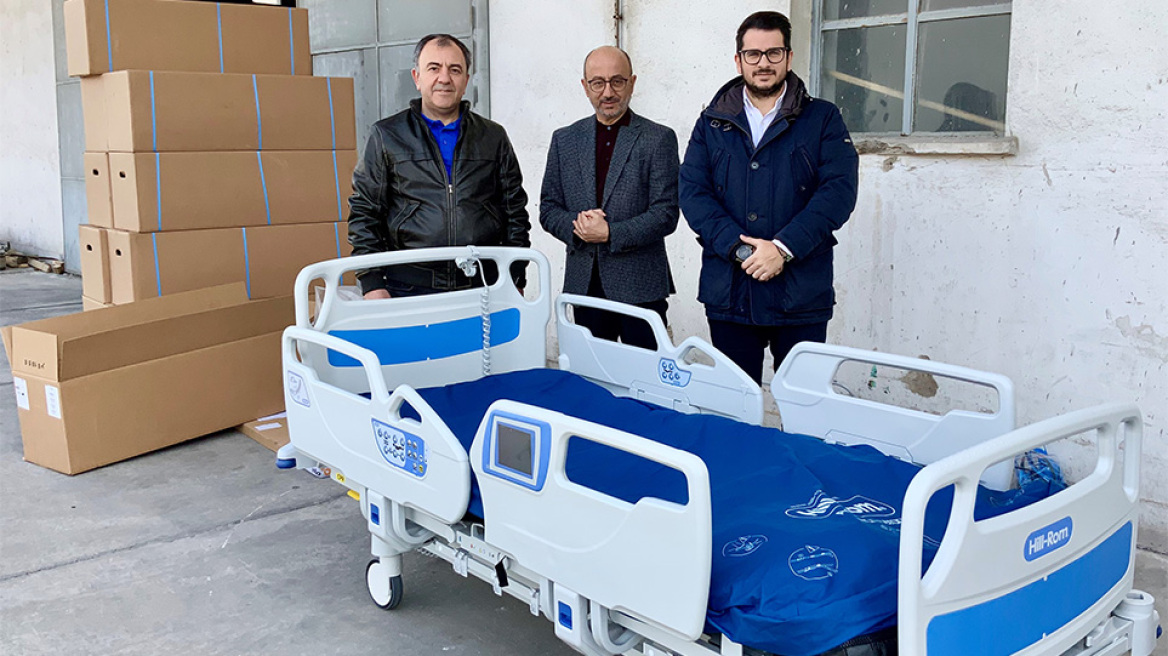 Η INTERAMERICAN παρέδωσε τις κλίνες για Μ.Ε.Θ. στο Υπουργείο Υγείας 