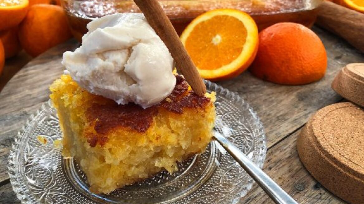 Εύκολη πορτοκαλόπιτα
