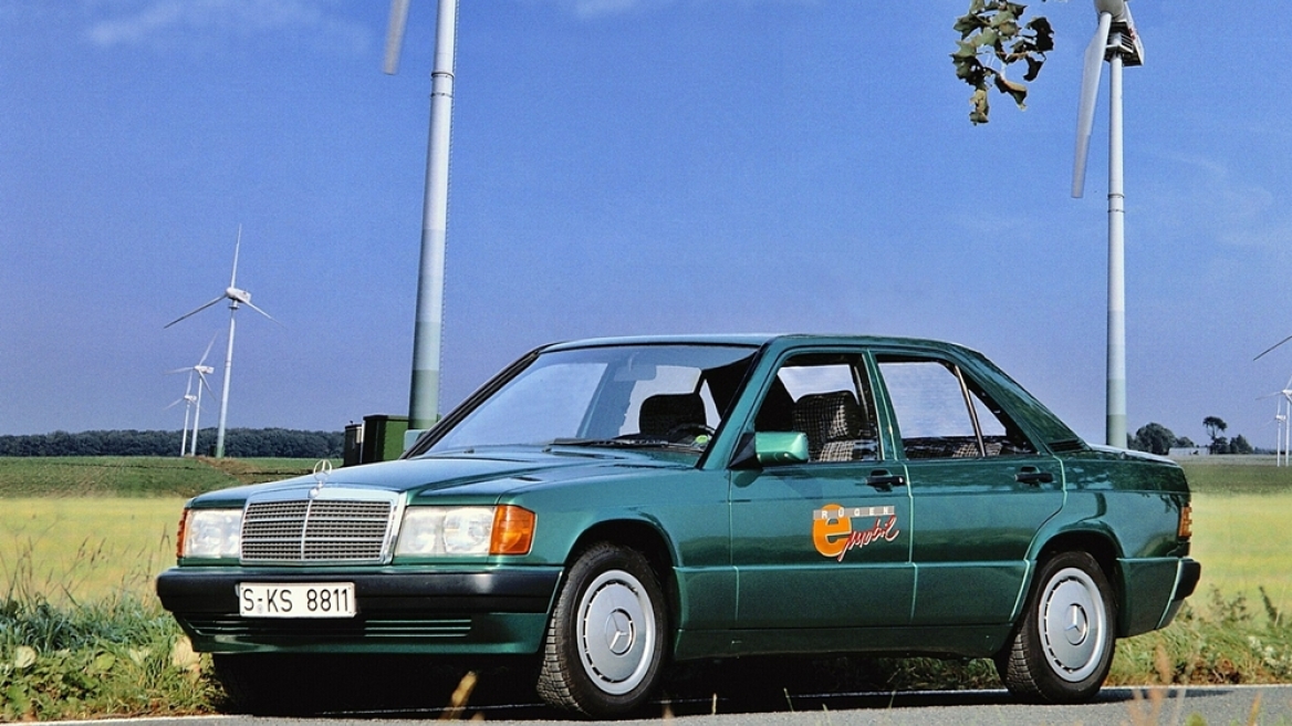 H ηλεκτρική Mercedes του 1990
