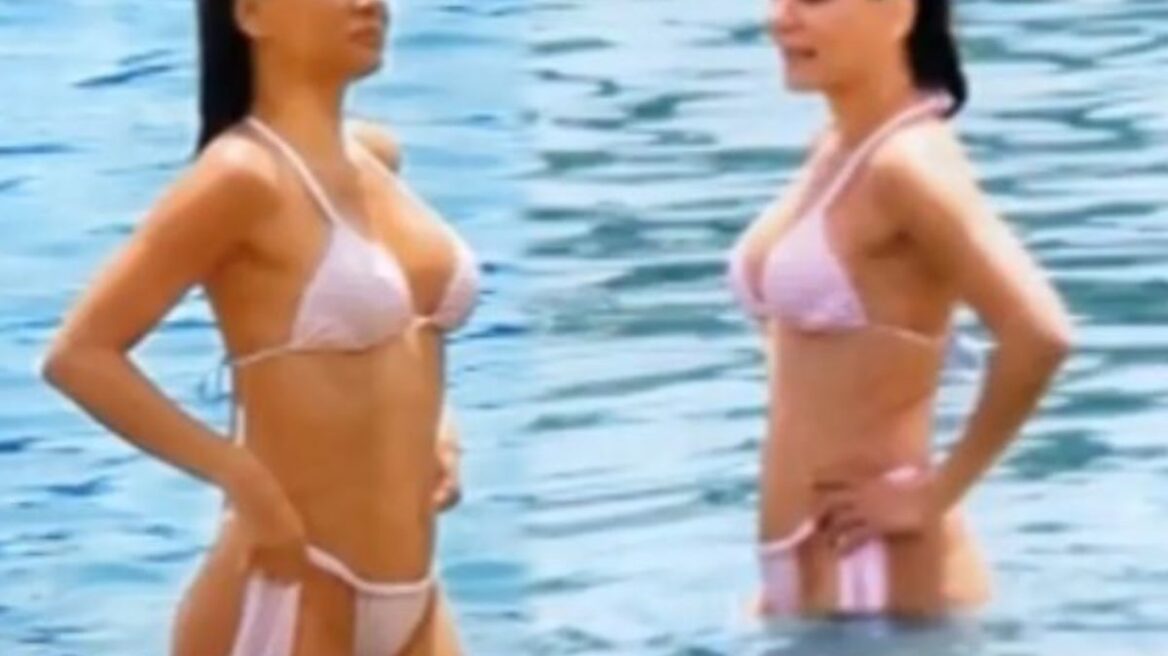 Δήμητρα Ματσούκα: Με ροζ μπικίνι στην παραλία... αντιμετώπισε τον καύσωνα 