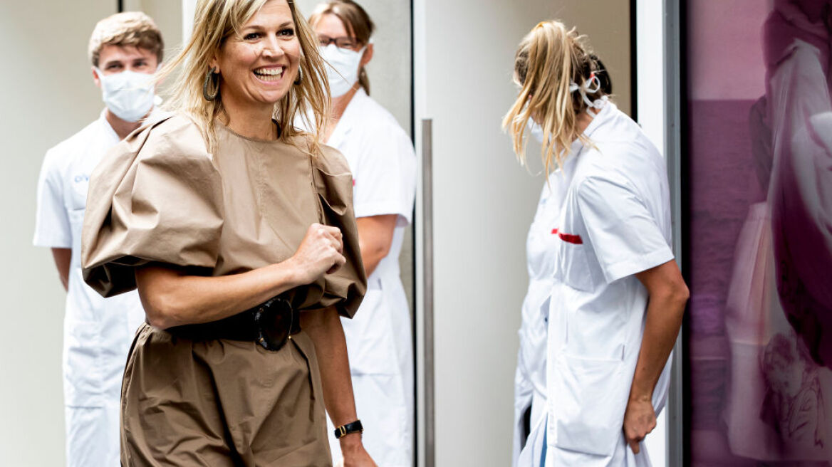 Η Βασίλισσα Μαξίμα φόρεσε το πιο κομψό φόρεμα από την Η&Μ