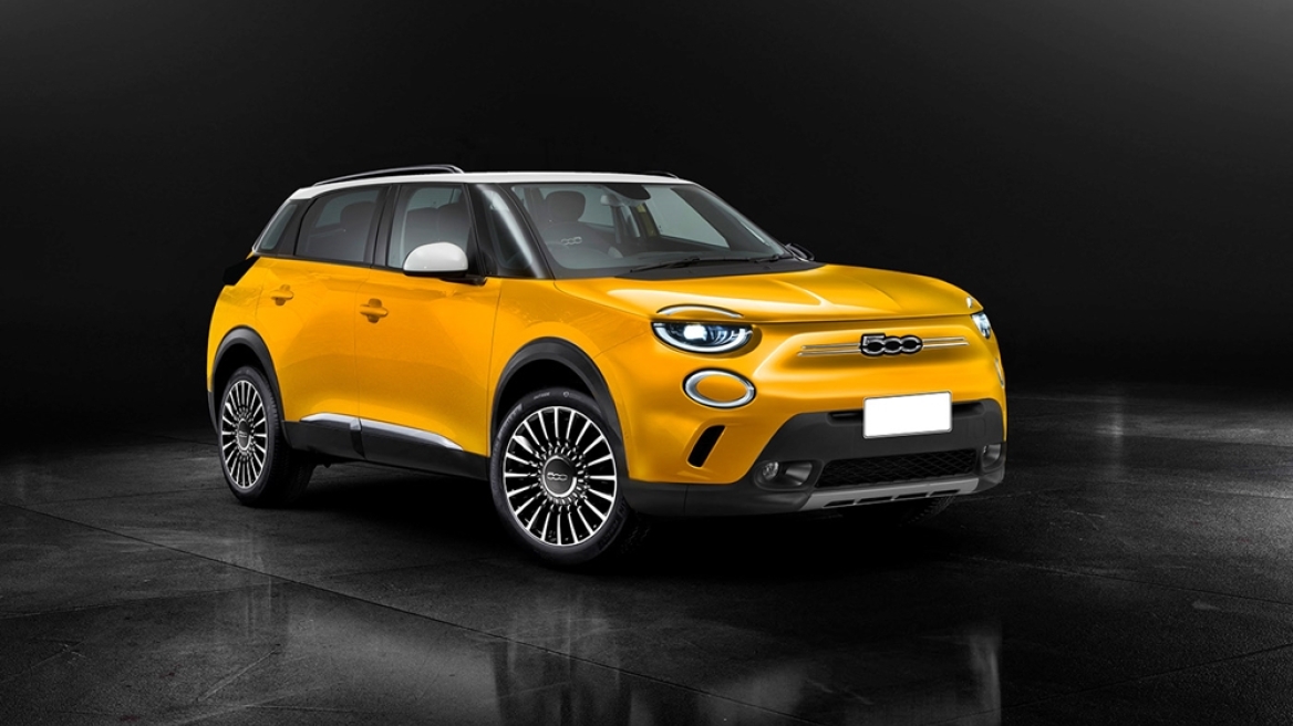 Render για το Fiat 500XL