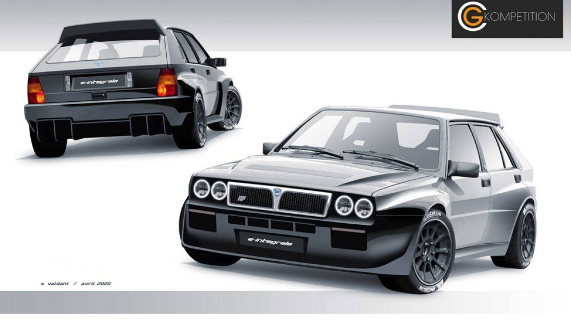 Συνέβη και αυτό: Ηλεκτρική η Lancia Delta Integrale