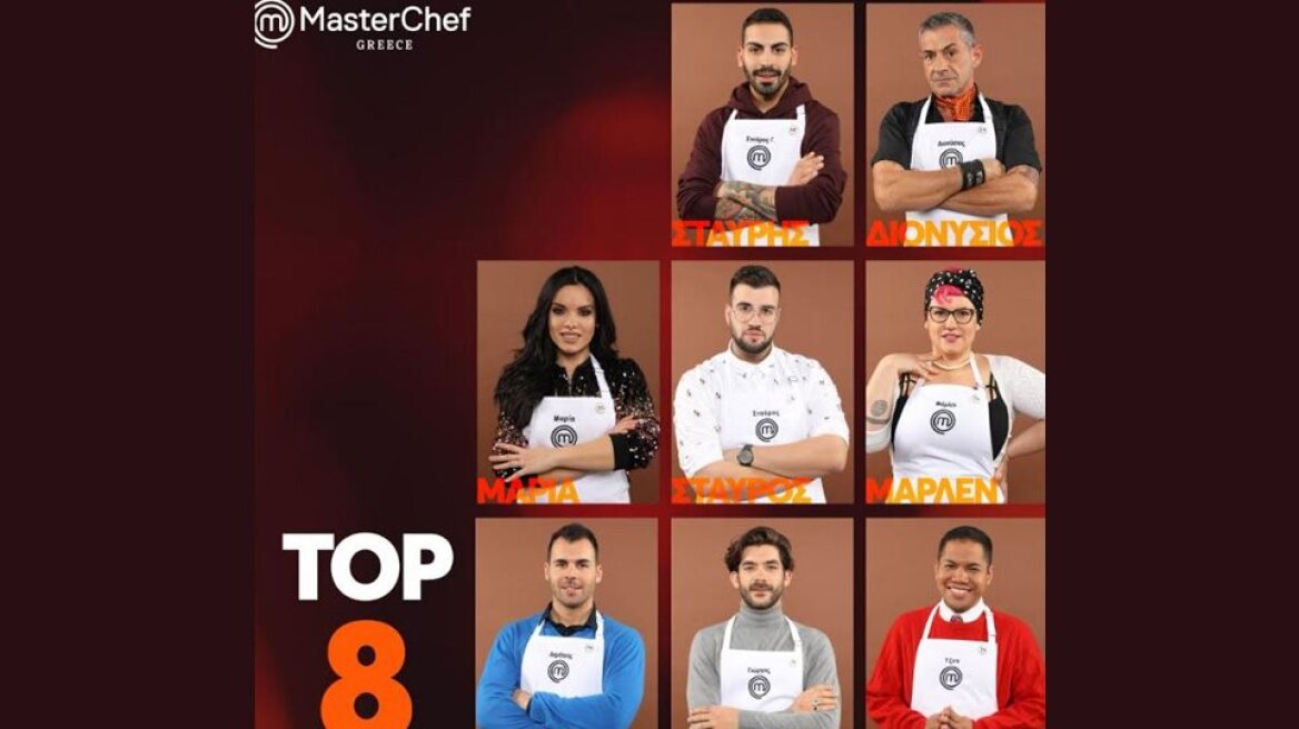 MasterChef: Στη χρυσή εξάδα δεν χωράνε… και οι οκτώ