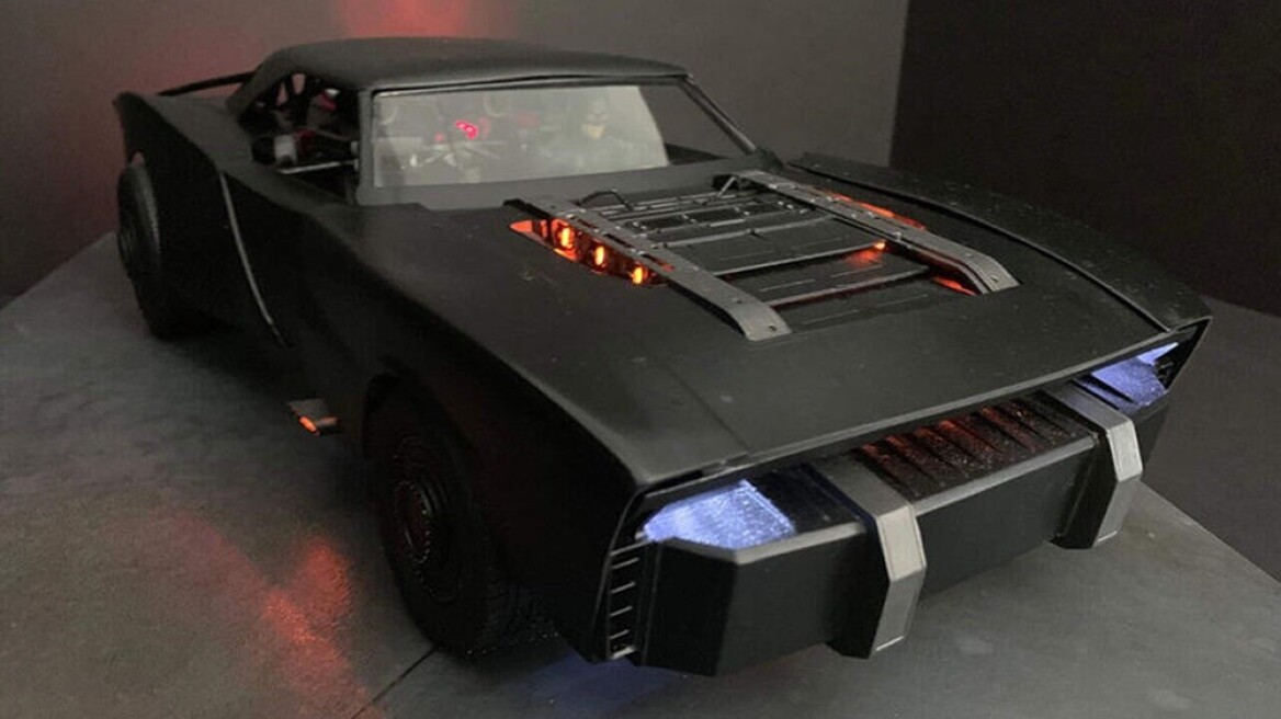 To mucho σχεδίασης Batmobile