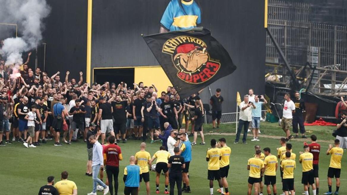 Στο «Βικελίδης» οπαδοί του Άρη - «Ντόπαραν» τους παίκτες