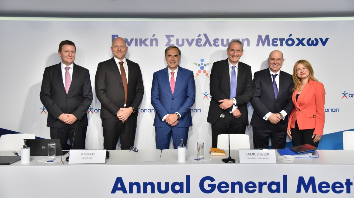Γενική Συνέλευση ΟΠΑΠ: Με ισχυρή πλειοψηφία πράσινο φως από τους μετόχους σε όλα τα θέματα