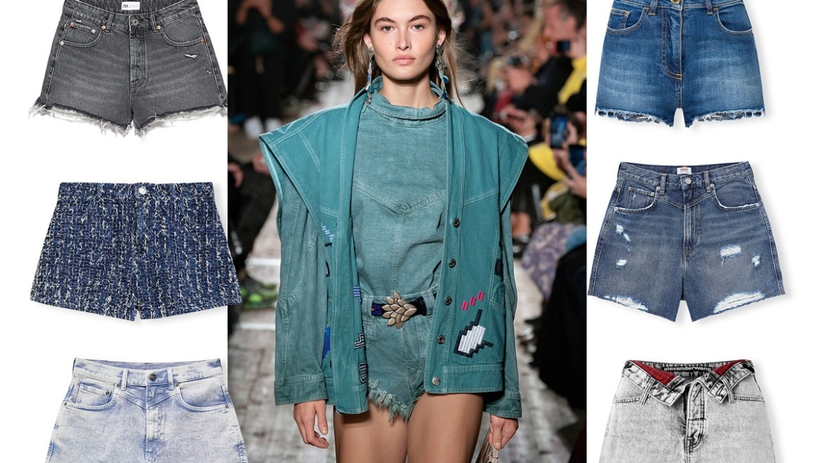 Tο denim σορτς που χρειάζεται η καλοκαιρινή γκαρνταρόμπα σας