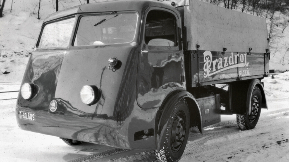 Το ηλεκτρικό της Skoda μετέφερε μπύρες το 1939