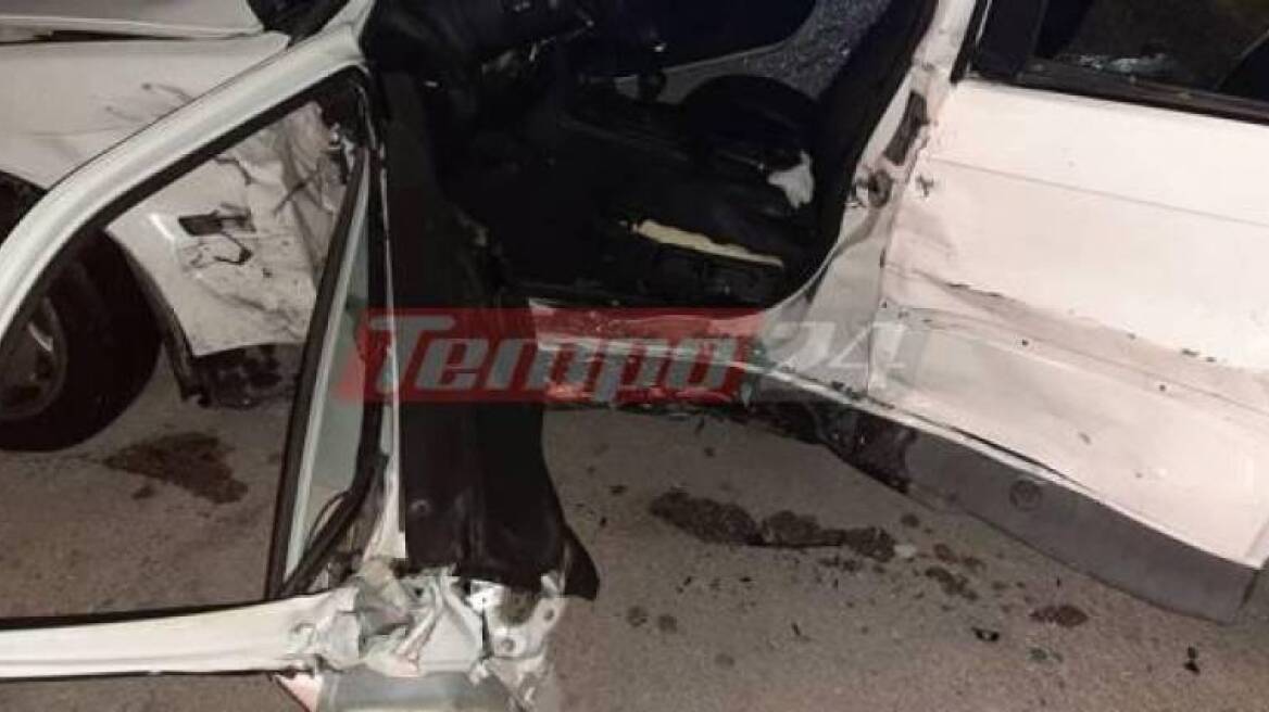 Τροχαίο στην Πατρών - Πύργου με δυο τραυματίες