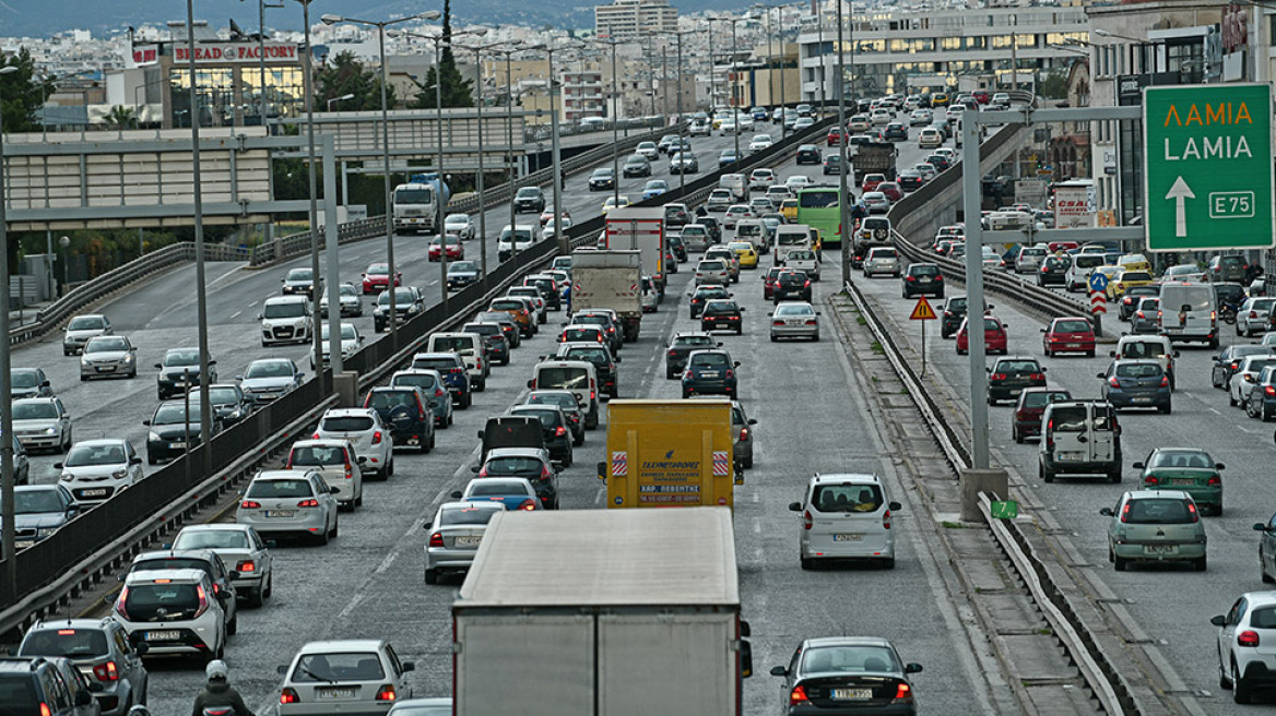Κίνηση τώρα:  Μποτιλιάρισμα στον Κηφισό - LIVE εικόνα