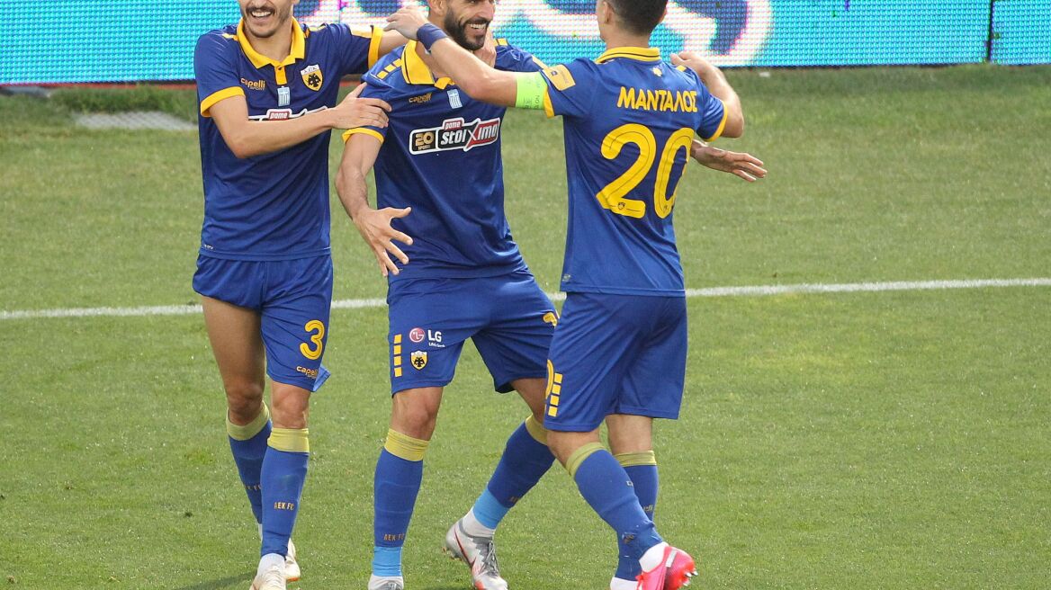 Super League 1 Play offs, Άρης-ΑΕΚ 1-4: Περίπατος... και «βλέπει» Champions League