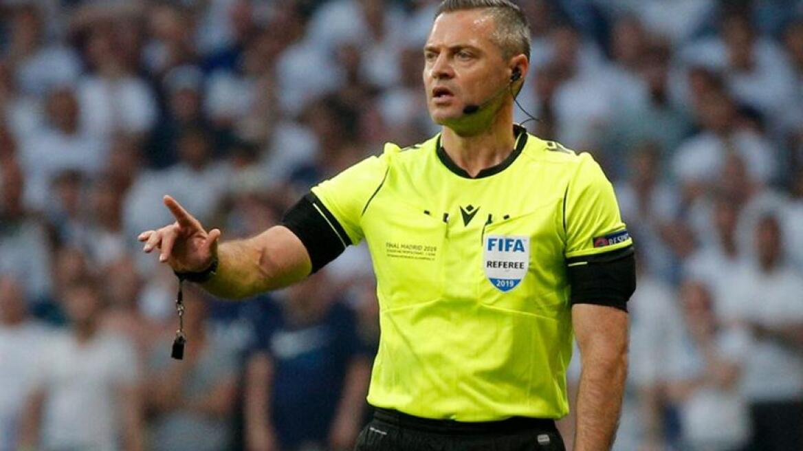 Στο ΠΑΟΚ-Παναθηναϊκός διαιτήτης ο Σκόμινα