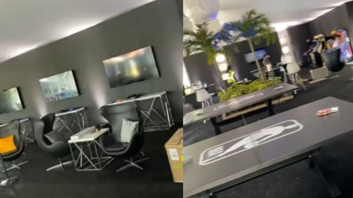 Βίντεο: Δείτε το φανταστικό playroom που θα περνούν τις ώρες τους οι παίκτες του NBA