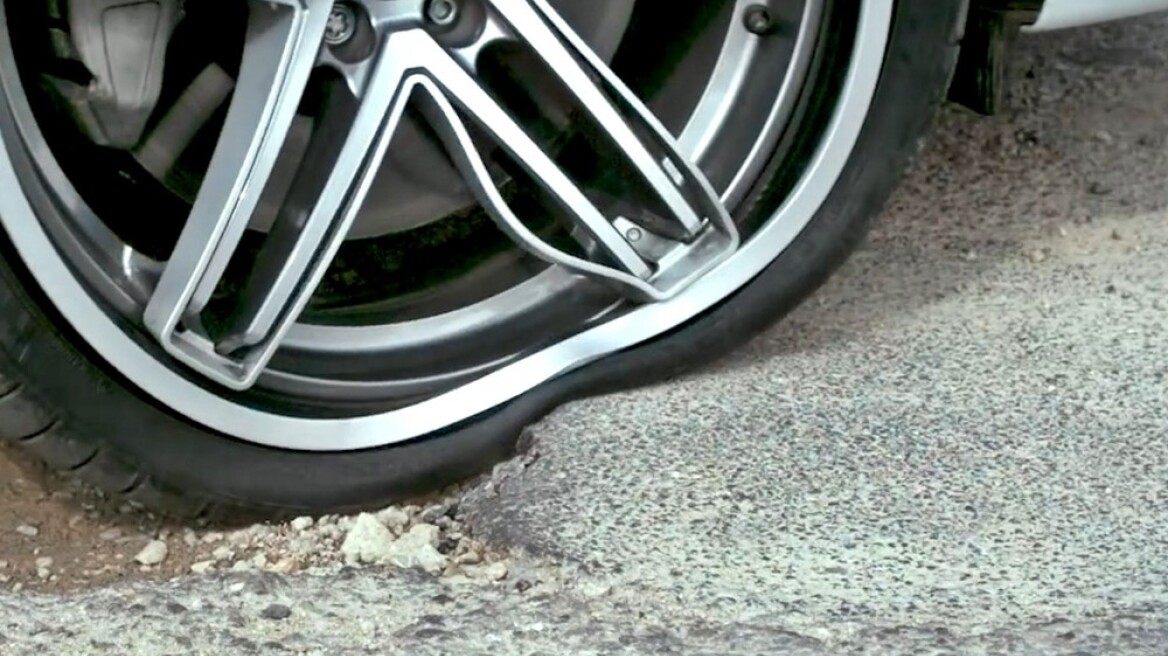 Αυτά τα ελαστικά δεν παθαίνουν ζημιά στις λακκούβες!