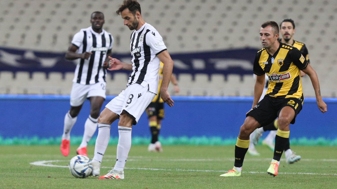 Super League 1, Play offs, ΑΕΚ-ΠΑΟΚ 0-0: Προβάδισμα δεύτερης θέσης και Champions League για τον «Δικέφαλο του Βορρά» 