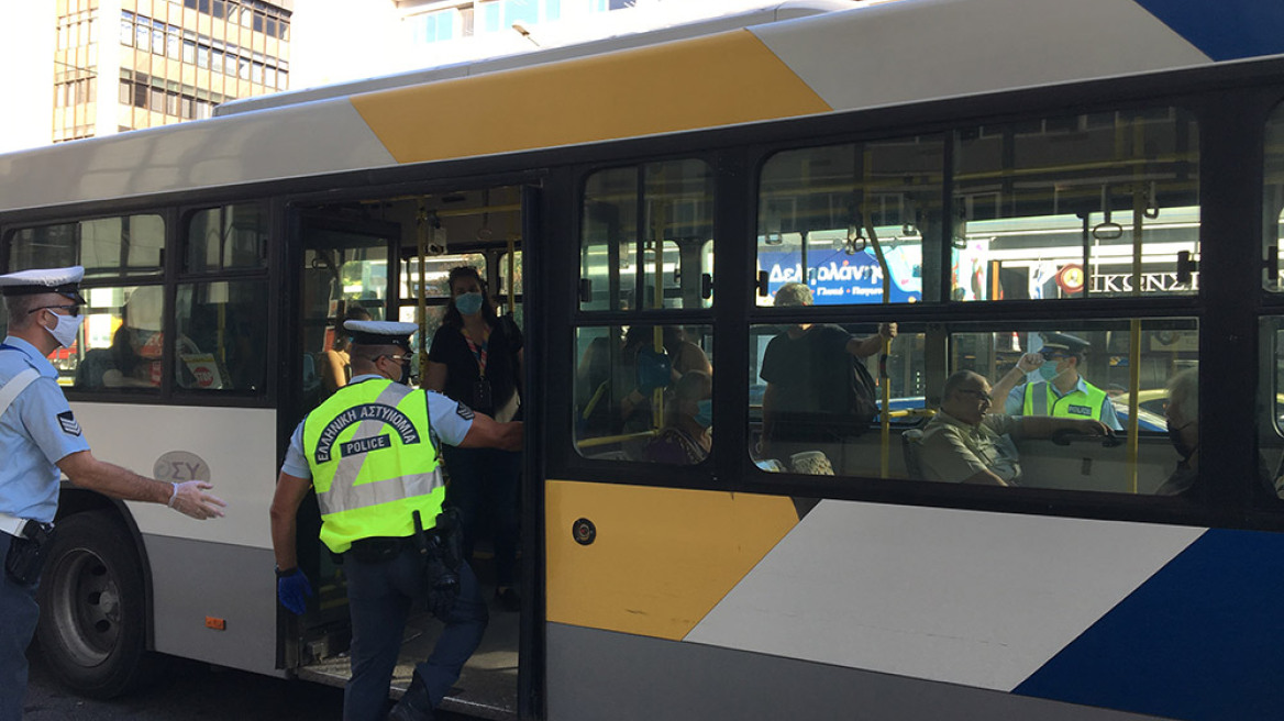 Κορωνοϊός: 342 παραβάσεις για μη χρήση μάσκας χθες