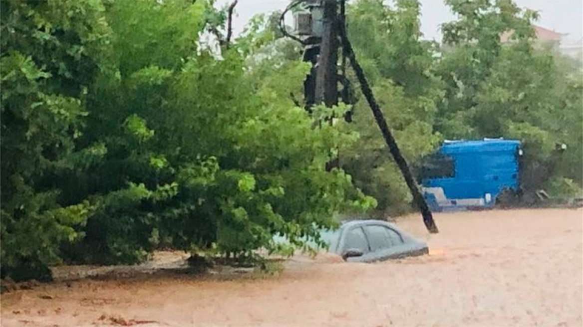 Θάσος: Προβλήματα λόγω κακοκαιρίας 