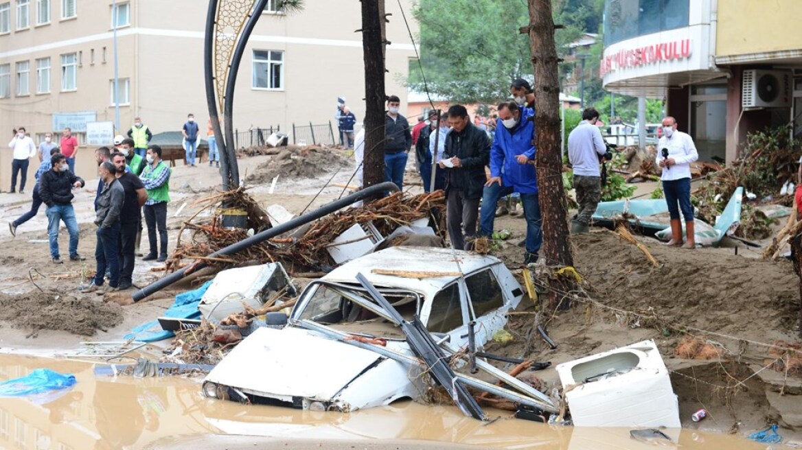 Τουρκία: Τέσσερις νεκροί και ένας αγνοούμενος από τις πλημμύρες