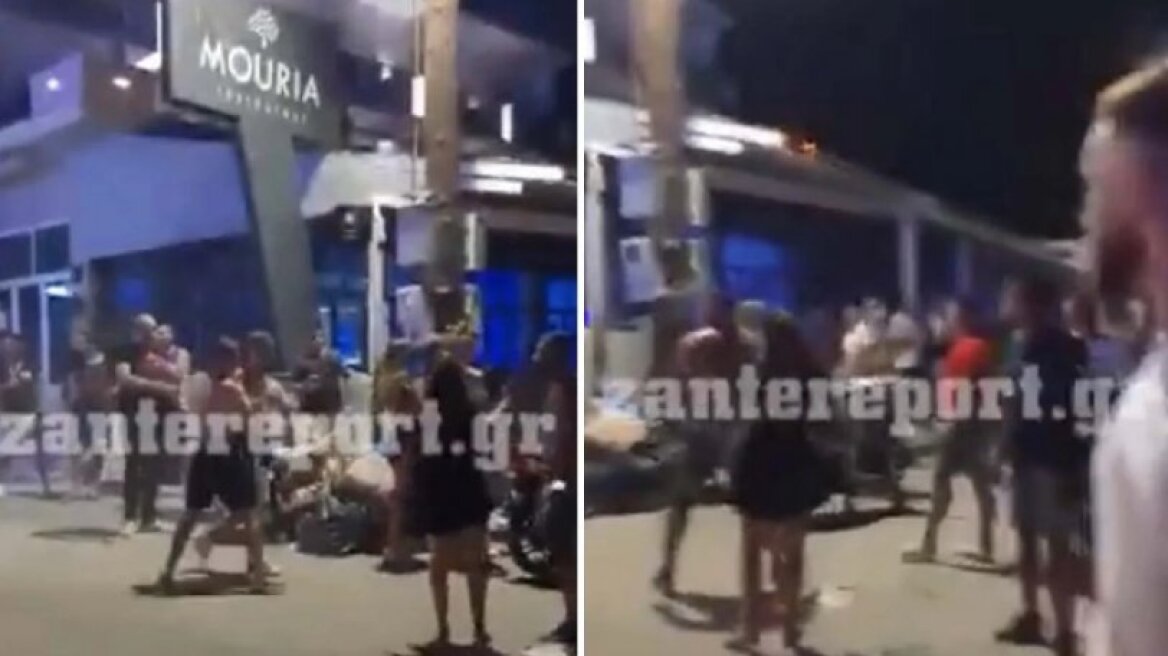 Πεδίο μάχης ο Λαγανάς: Ξύλο μεταξύ Βρετανών και Ρομά