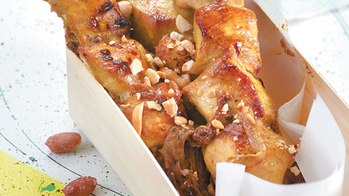 Κοτόπουλο satay