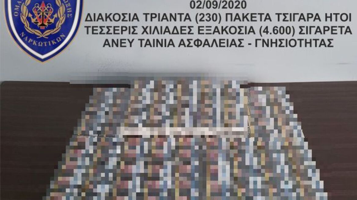 Κι άλλο χαρτοκιβώτιο με λαθραία τσιγάρα στη Μυτιλήνη