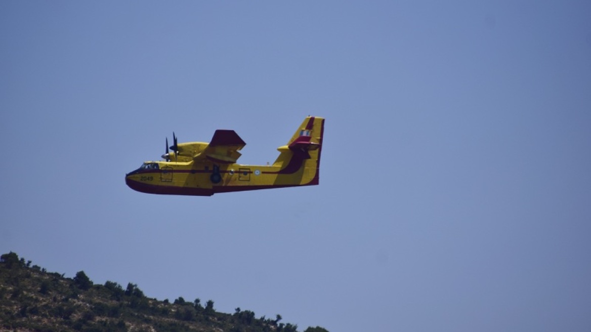 Φωτιά στο Πουλίτσι Μεσσηνίας