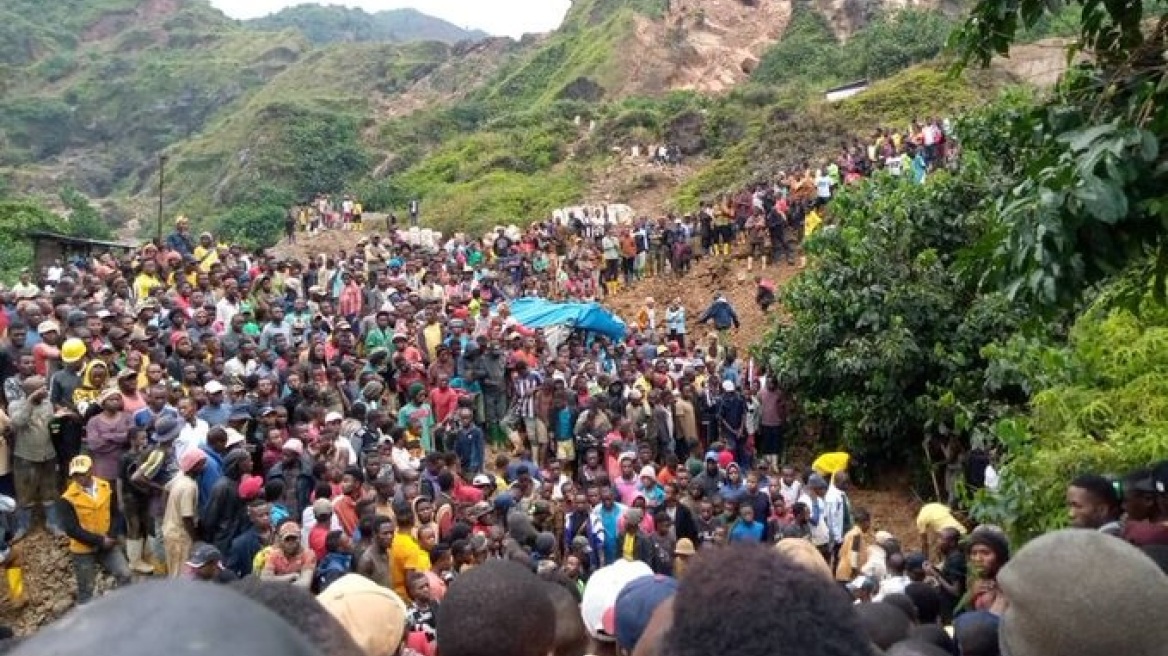 Κονγκό: Τουλάχιστον 50 νεκροί από κατάρρευση χρυσωρυχείου 