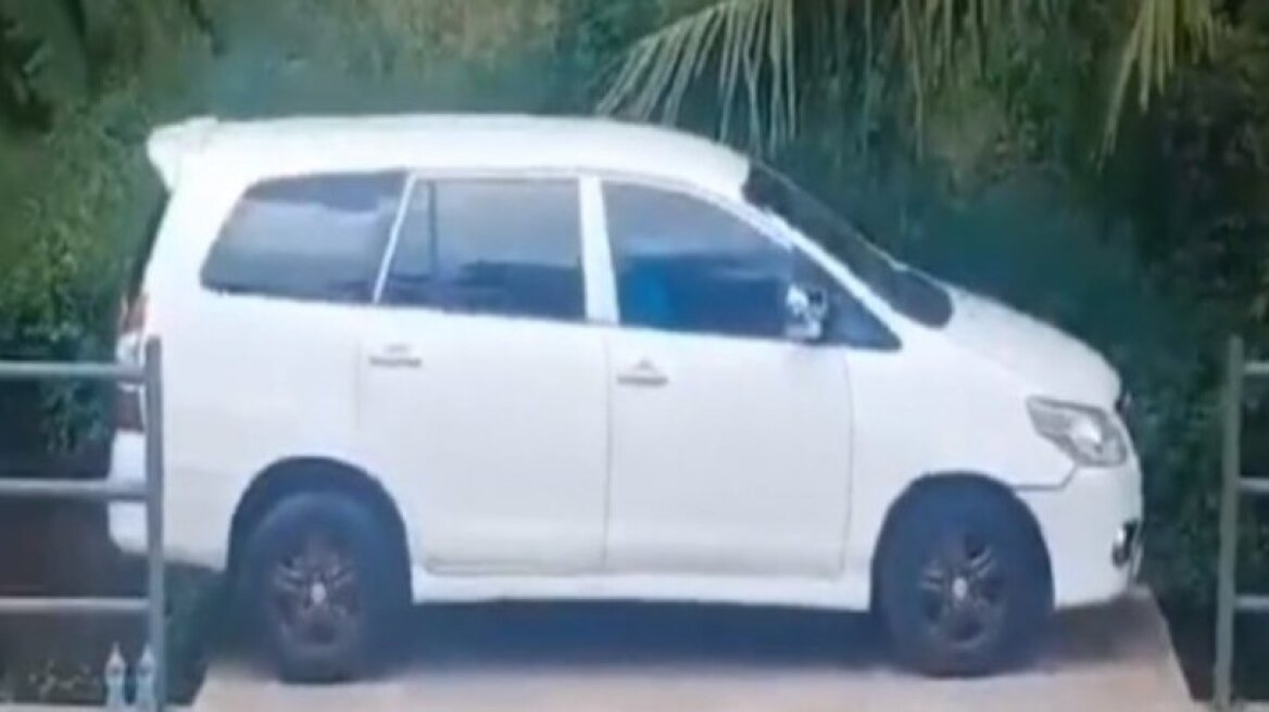  Το καλύτερο παρκάρισμα στην ιστορία: Μπρος και πίσω γκρεμός (vid)