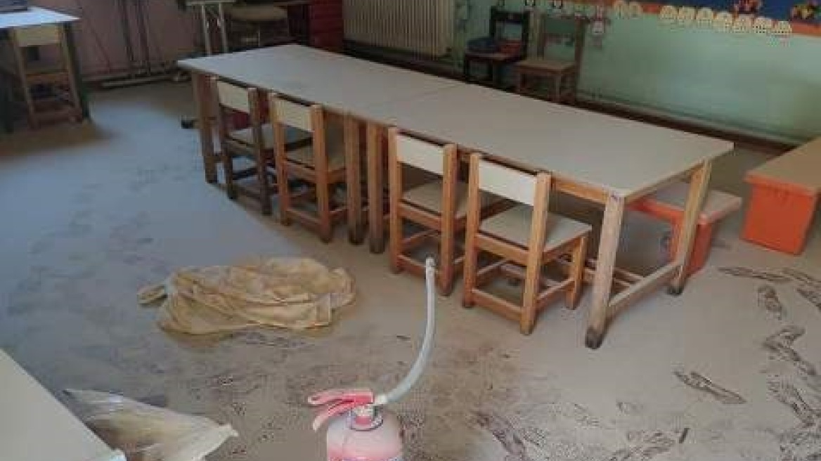 Βανδάλισαν σχολείο στα Τρίκαλα 48 ώρες πριν ανοίξει