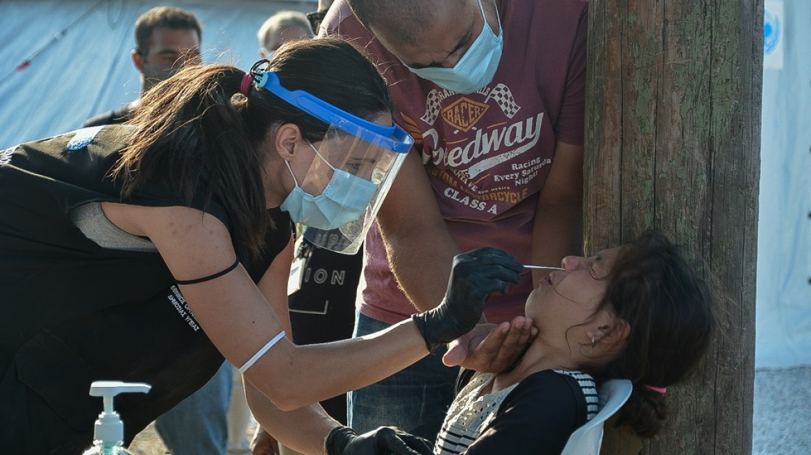 Κορωνοϊός: Επτά κρούσματα εντοπίστηκαν από τα τεστ στη νέα δομή του Καρά Τεπέ 