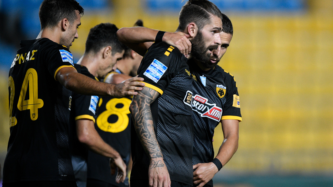 Super League 1, Παναιτωλικός-ΑΕΚ 0-2: Πρεμιέρα με Μάνταλο οδηγό και φύλακα Τσιντώτα