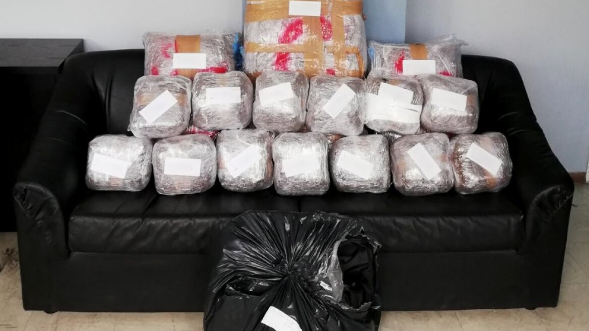 Ξάνθη: Επιχείρηση για τη σύλληψη αλλοδαπού με 34 κιλά κιλά κάνναβης
